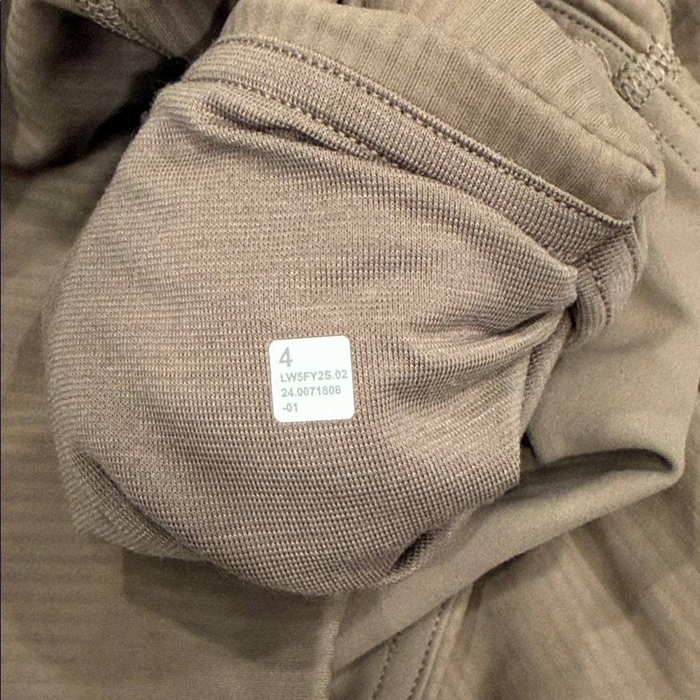 Lululemon Wunder Train High-Rise Ribbed Tight 25” Size 4 - Picture 4 of 5